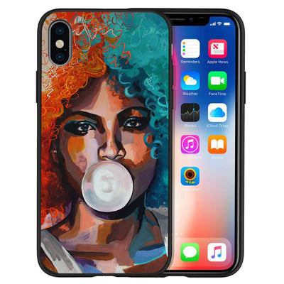 Fashion Afro Girls Melanin Queen Phone Cases